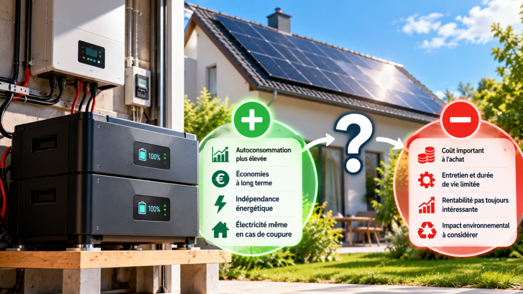 Batterie solaire : utile ou dépense inutile ?