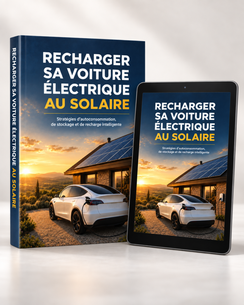 Couverture du livre Recharger sa voiture électrique au solaire